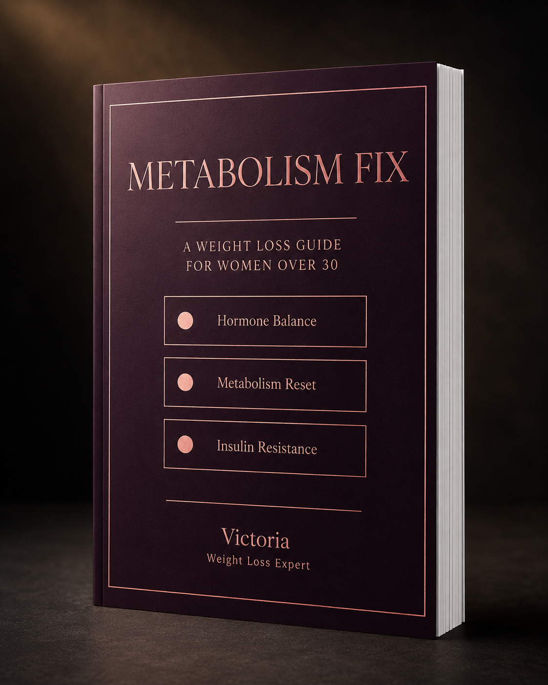 Metabolism Fix — A Weight Loss Guide for Women Over 40